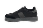 Sneaker U.S. POLO Campy004 pelle black/grey U26UP02