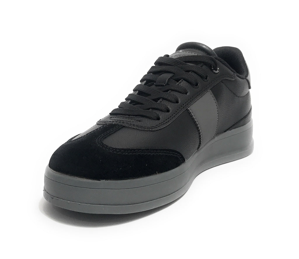 Sneaker U.S. POLO Campy004 pelle black/grey U26UP02