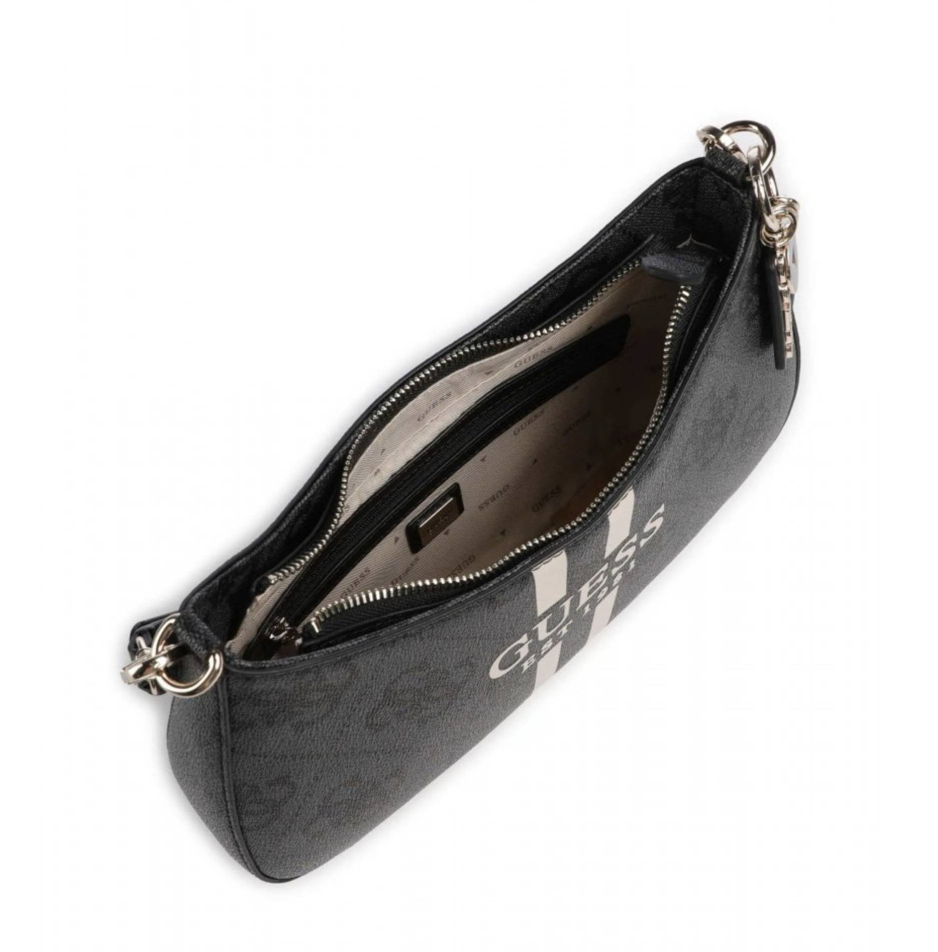 Borsa donna Guess Noelle II coal multilogo B26GU16 OS967218