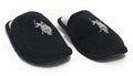 Slipper donna US Polo pantofola Gretty001 in tessuto nero D26UP05