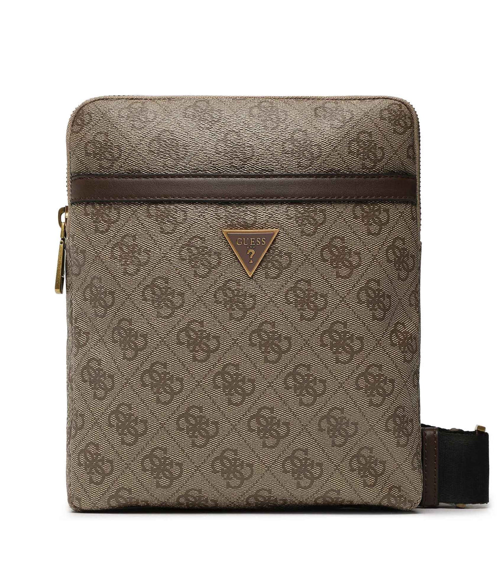 Borsa Guess tracolla uomo Vezzola beige/brown multilogo UB26GU10 HMEVZLP2223