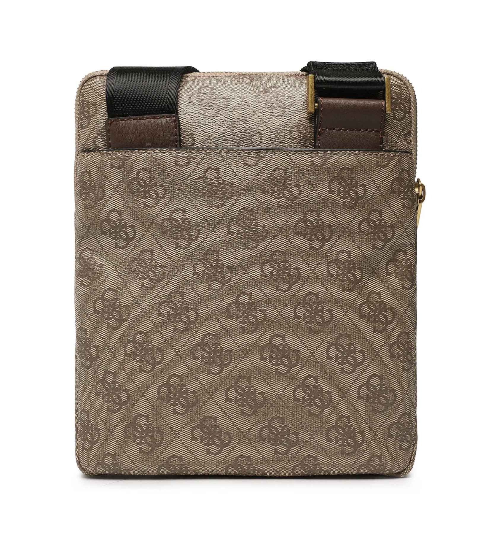 Borsa Guess tracolla uomo Vezzola beige/brown multilogo UB26GU10 HMEVZLP2223