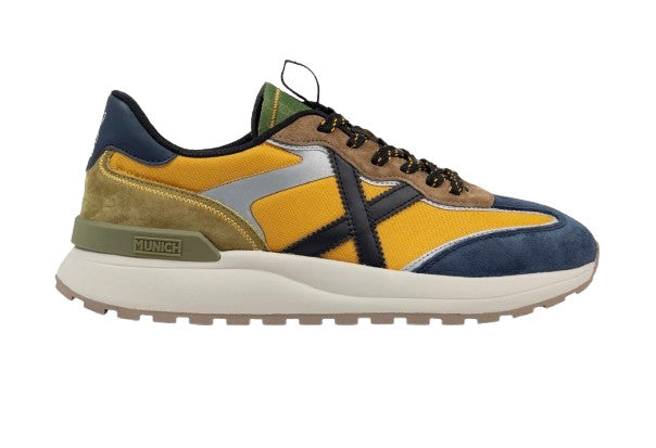 Sneaker Munich uomo Dynamix 07 giallo/ blu U26MU01 8862007