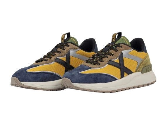 Sneaker Munich uomo Dynamix 07 giallo/ blu U26MU01 8862007