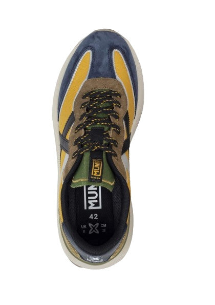 Sneaker Munich uomo Dynamix 07 giallo/ blu U26MU01 8862007