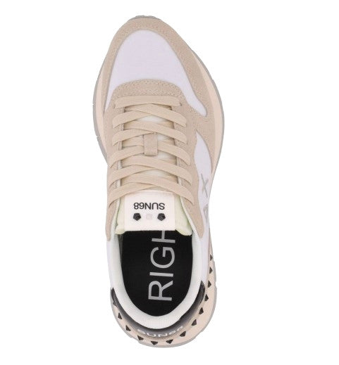 Sneaker Sun68 Ally studs bianco DS25SU22 Z35206