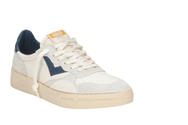 Sneakers uomo 4B12 bianco/ blu US25QB08 HYPER-U104