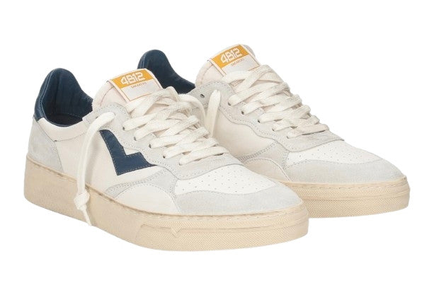 Sneakers uomo 4B12 bianco/ blu US25QB08 HYPER-U104