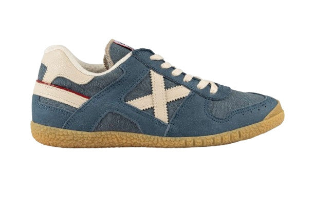 Sneaker Uomo Munich Goal blu US25MU01 1610