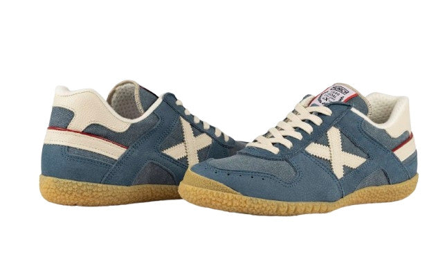Sneaker Uomo Munich Goal blu US25MU01 1610