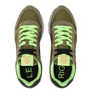 Sneaker running Sun68 Tom Fluo militare US25SU03 Z35102