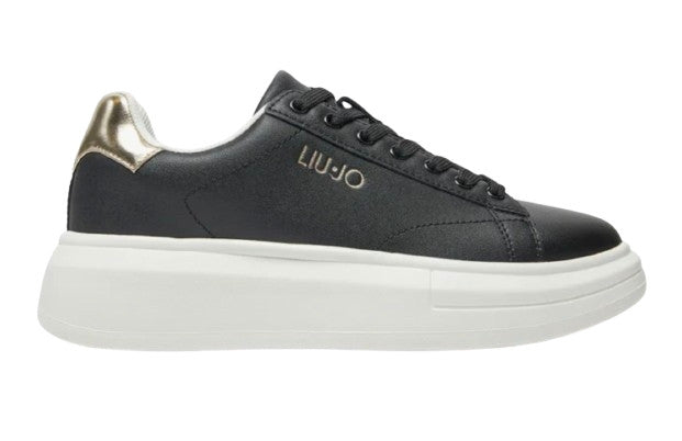Sneaker Liu-Jo Babol 01 black/gold DS25LJ23 4F4753 PX474