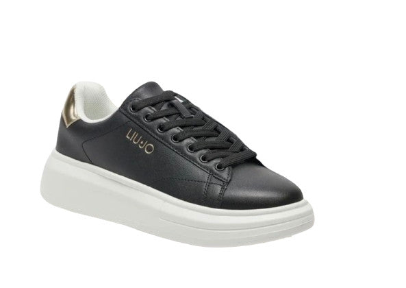 Sneaker Liu-Jo Babol 01 black/gold DS25LJ23 4F4753 PX474