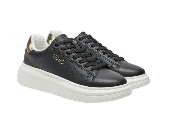 Sneaker Liu-Jo Babol 01 black/gold DS25LJ23 4F4753 PX474