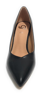 Scarpe donna décolleté Gold&gold tc 75 ecopelle nero D23GG25 GD672