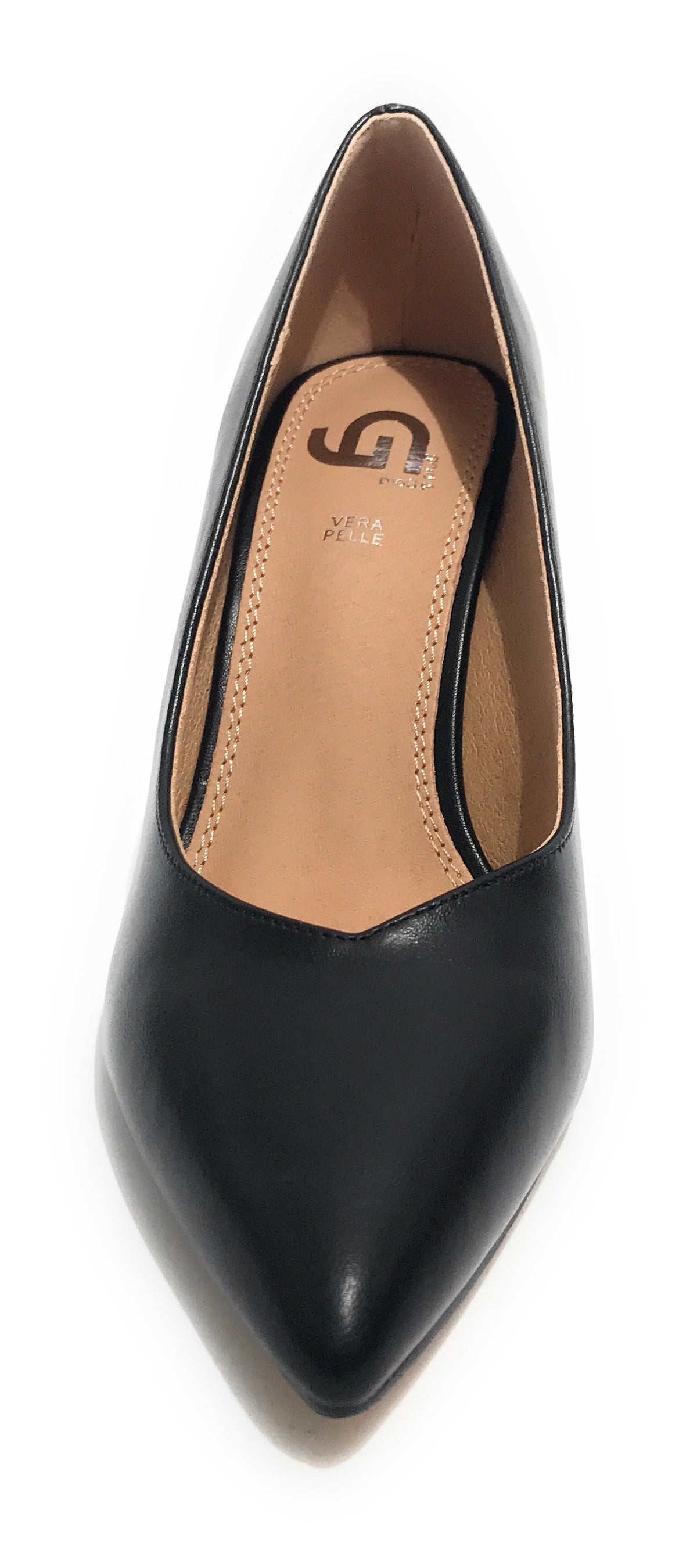 Scarpe donna décolleté Gold&gold tc 75 ecopelle nero D23GG25 GD672