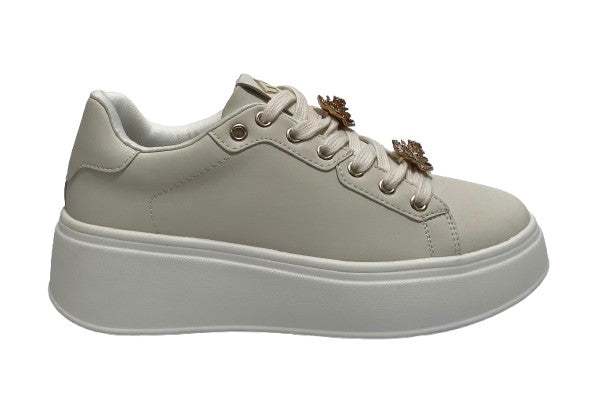 Sneaker donna Gold&gold beige/ oro DS25GG10 GB916