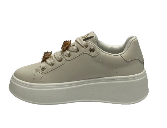 Sneaker donna Gold&gold beige/ oro DS25GG10 GB916