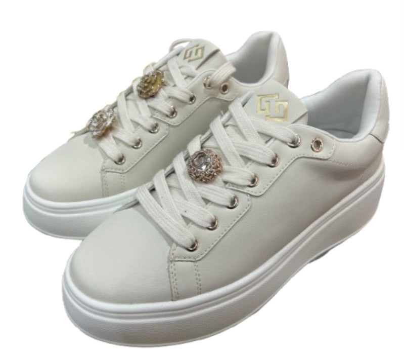Sneaker donna Gold&gold beige/ oro DS25GG10 GB916