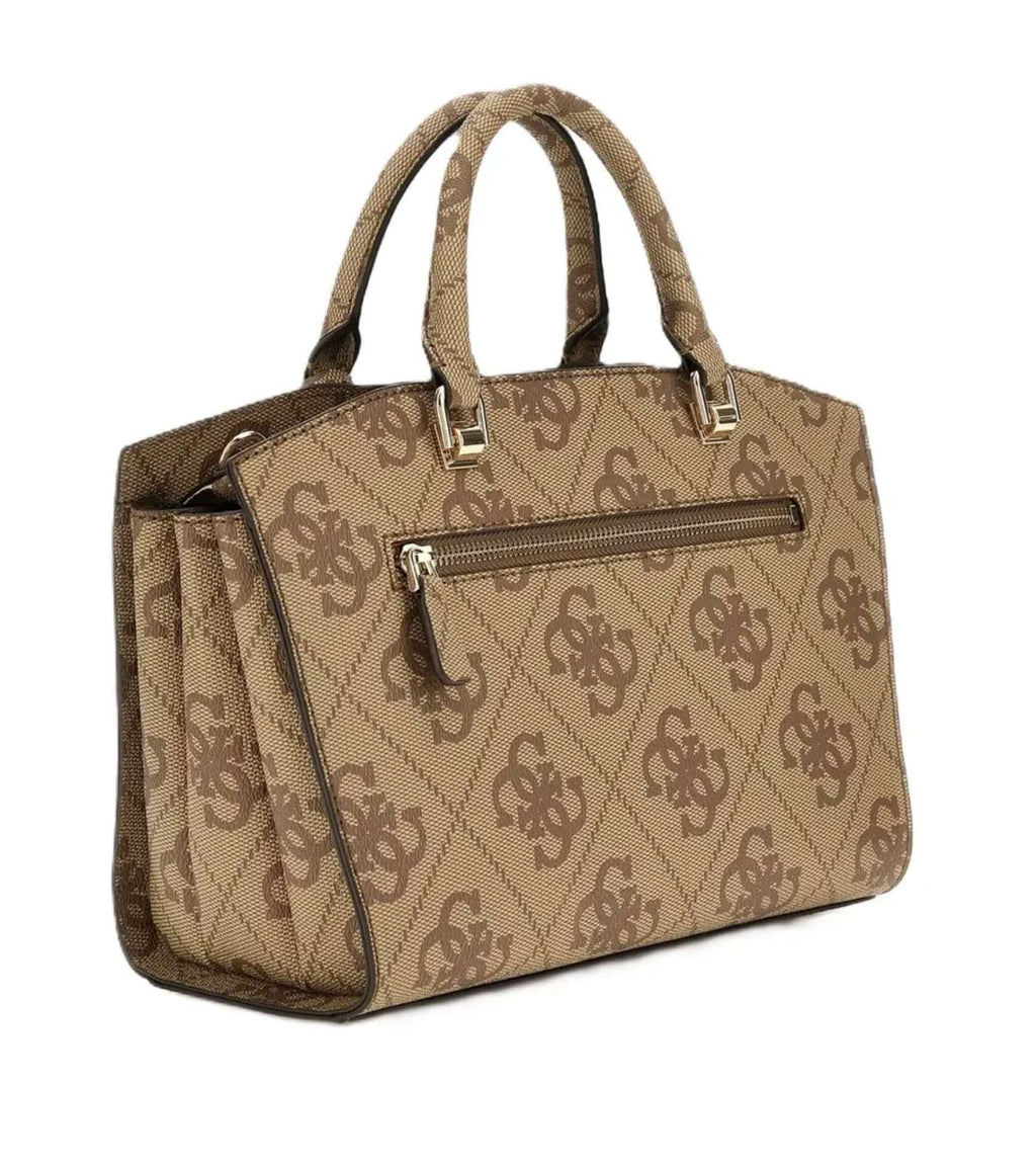 Borsa a mano/ tracolla Queensland latte logo B26GU56 OS965506
