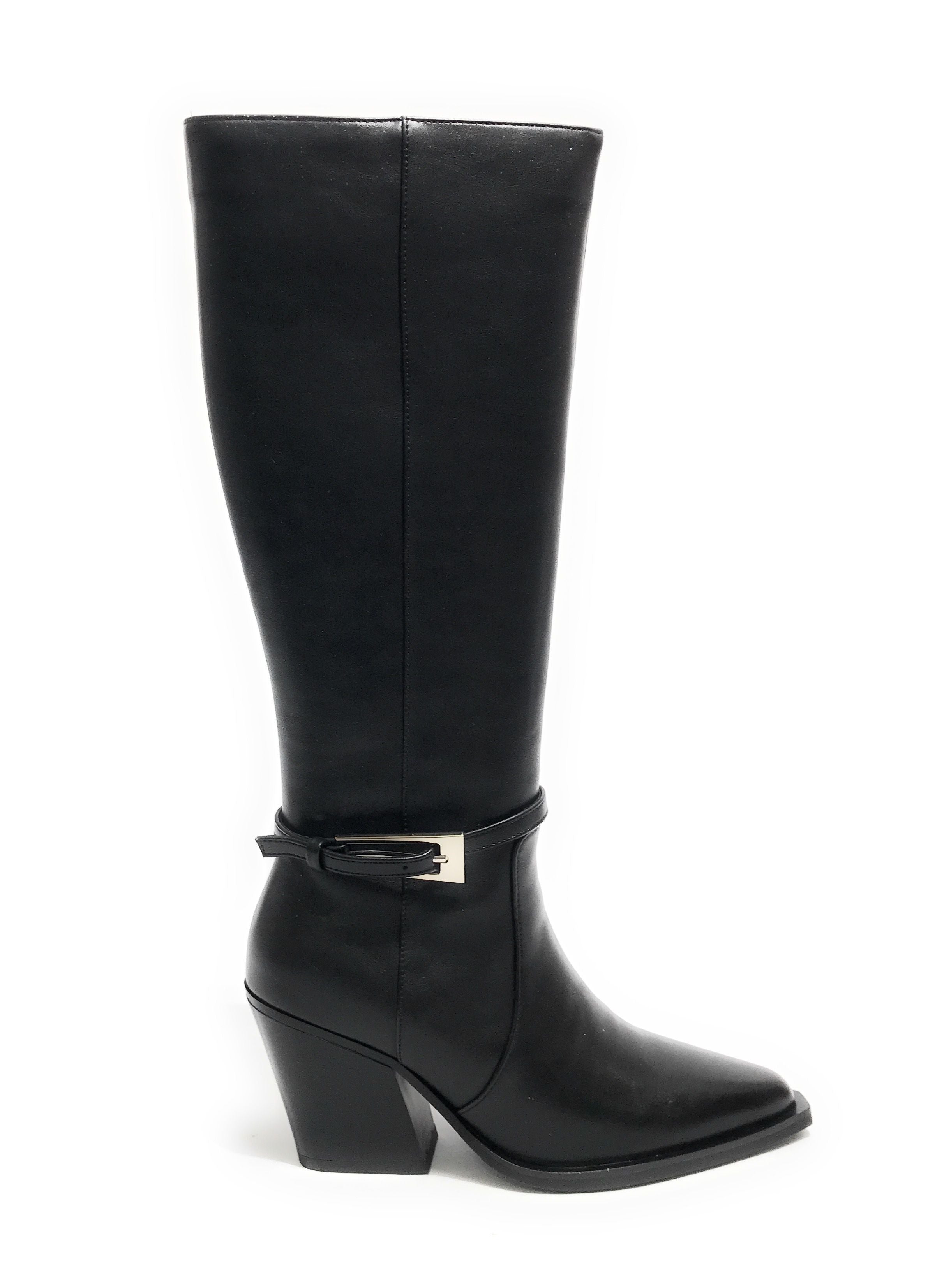 Scarpe donna Gold&gold stivale ecopelle nero D26GG23 GU327