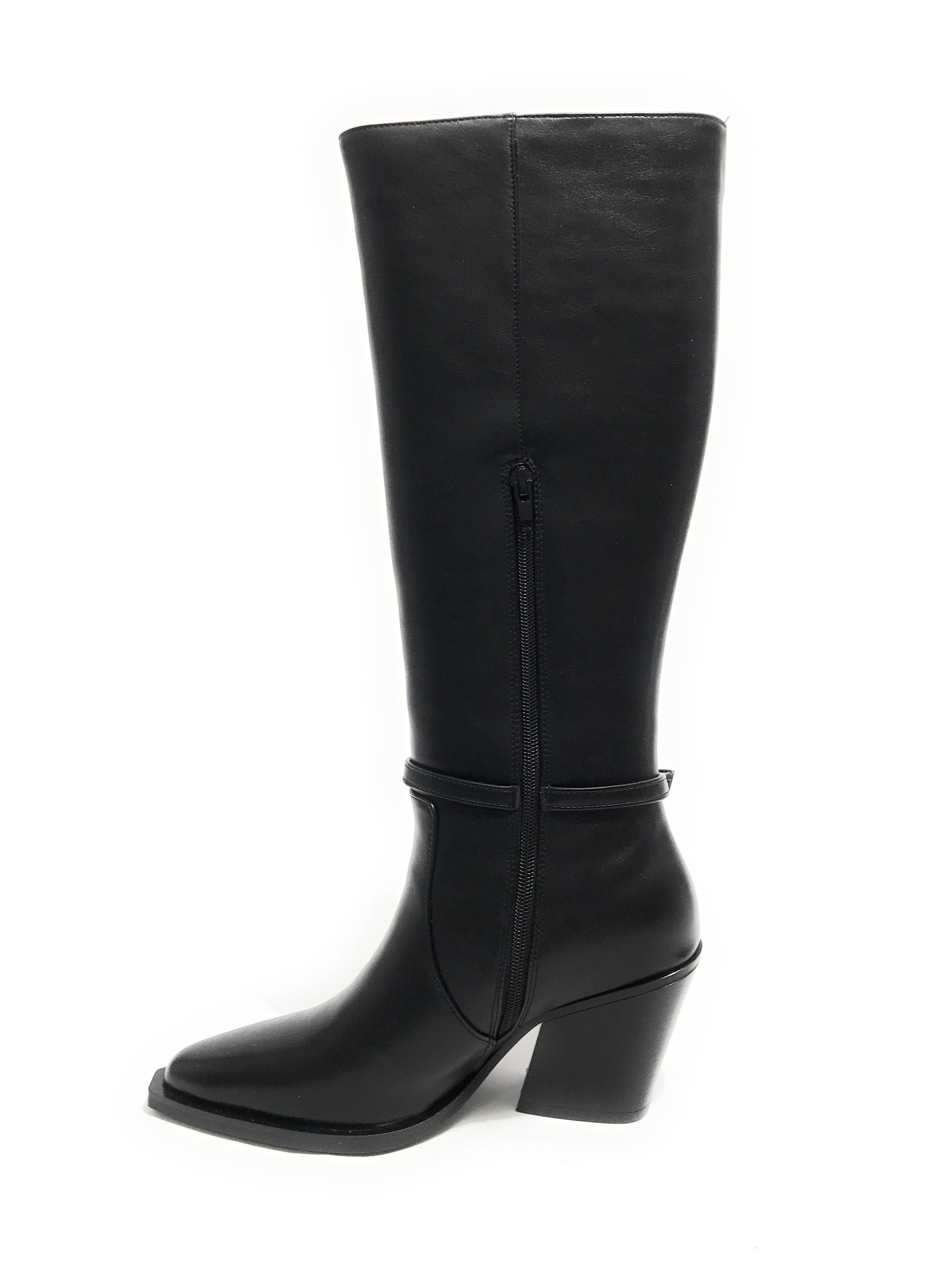 Scarpe donna Gold&gold stivale ecopelle nero D26GG23 GU327