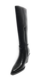 Scarpe donna Gold&gold stivale ecopelle nero D26GG23 GU327