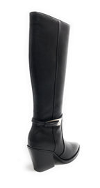 Scarpe donna Gold&gold stivale ecopelle nero D26GG23 GU327