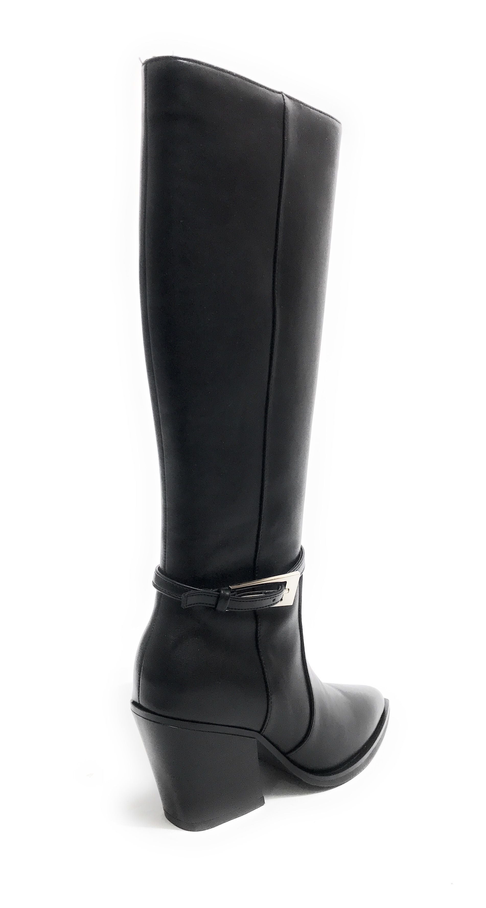Scarpe donna Gold&gold stivale ecopelle nero D26GG23 GU327