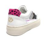 Sneaker donna Gold&gold bianco/ fuxia DS25GG13 GB941