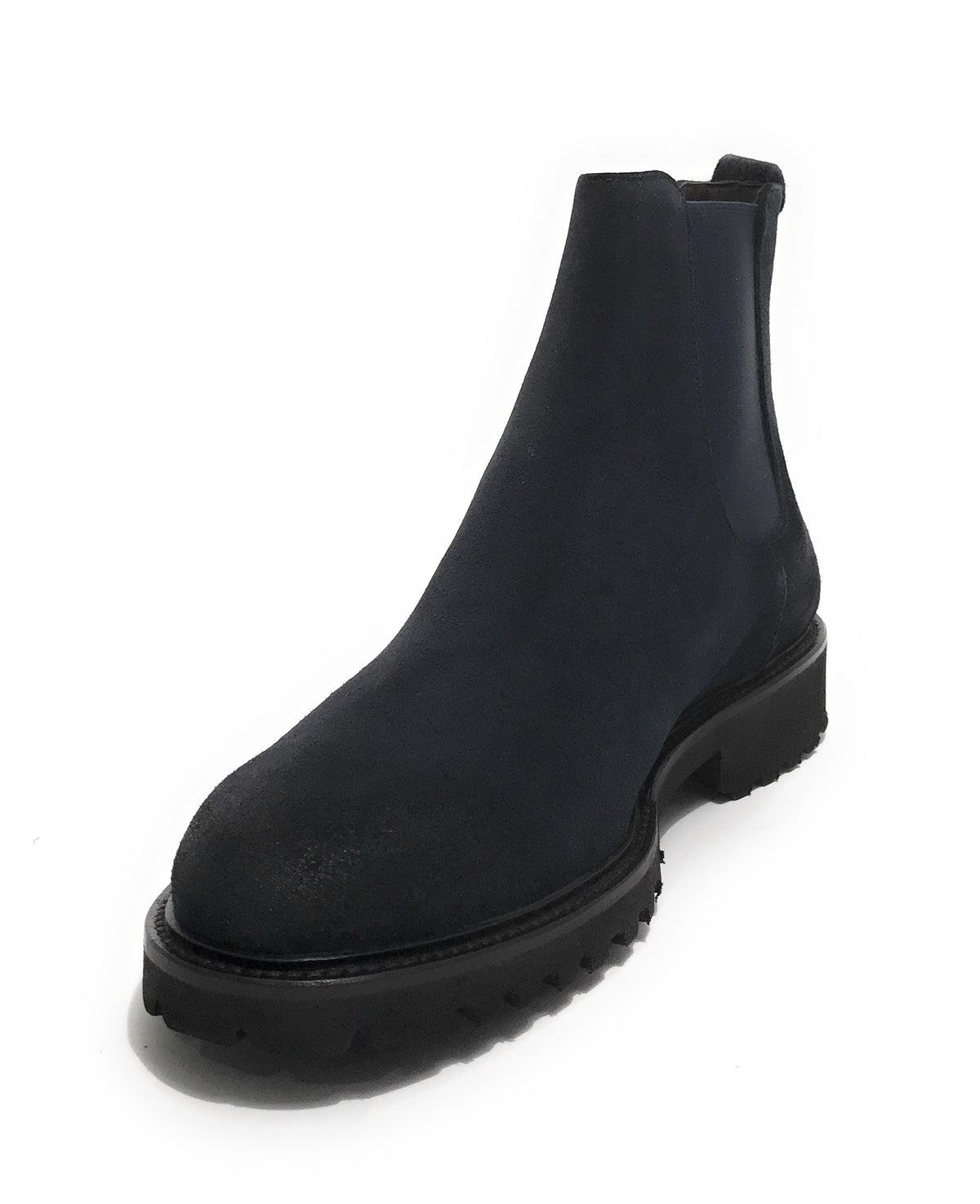 Stivaletto beatles uomo Elite in pelle scamosciata blu U22EL04