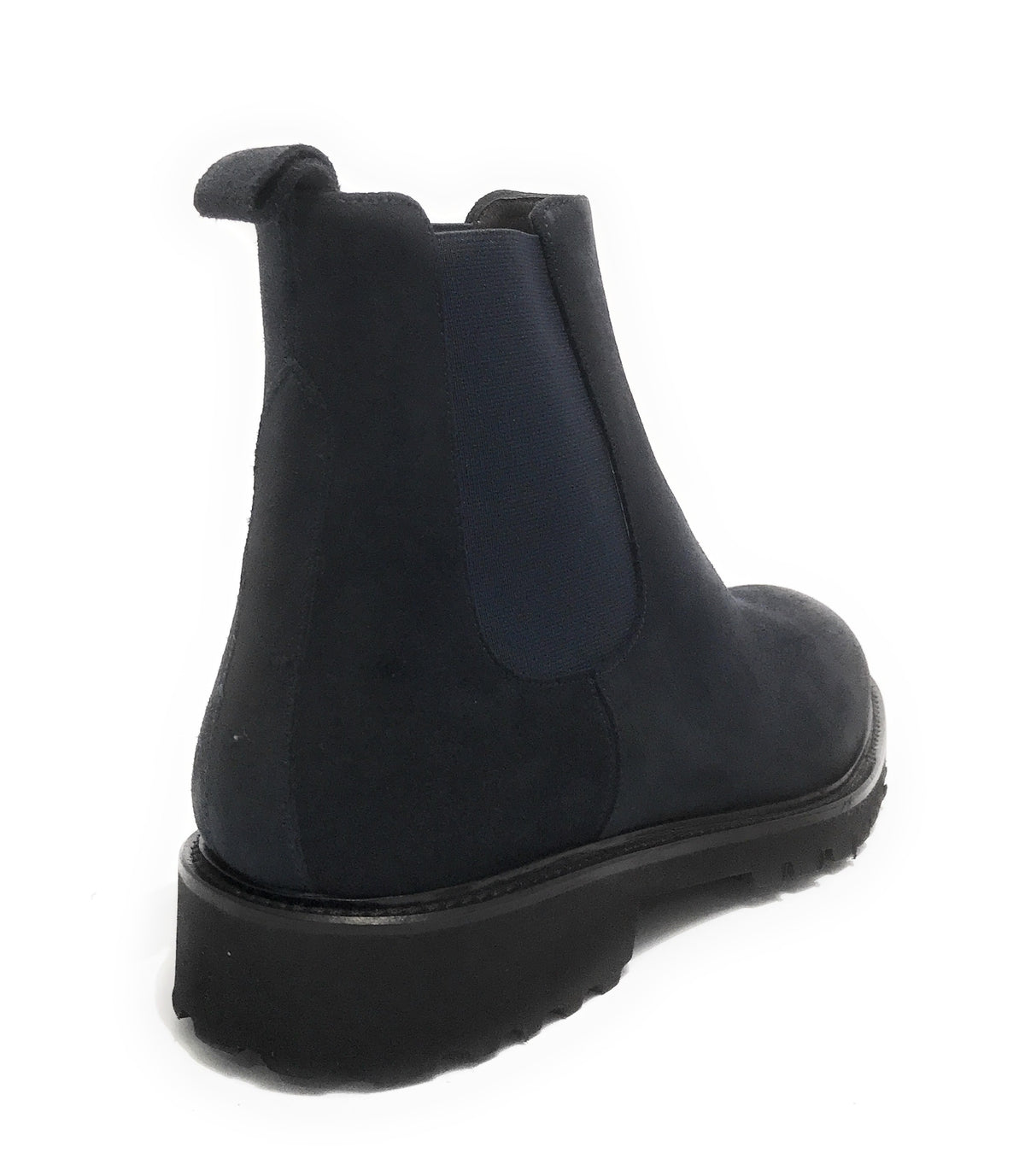 Stivaletto beatles uomo Elite in pelle scamosciata blu U22EL04