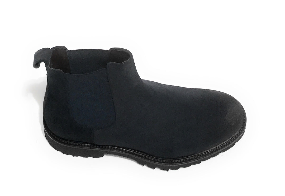 Stivaletto beatles uomo Elite in pelle scamosciata blu U22EL04