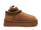 Scarpe donna Gold&gold stivaletto ecopelle scamosciata camel D26GG27 FB11