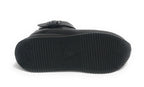 Sneaker calzino Apepazza Miah fondo zeppa in tessuto/ pelle nero donna D22AP03 F1MIDHIGH02