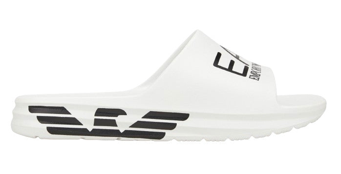 Slipper uomo EA7 Emporio Armani white/ black US25EA06 XBP008