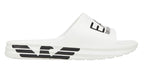Slipper uomo EA7 Emporio Armani white/ black US25EA06 XBP008