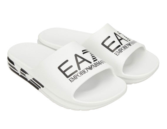 Slipper uomo EA7 Emporio Armani white/ black US25EA06 XBP008