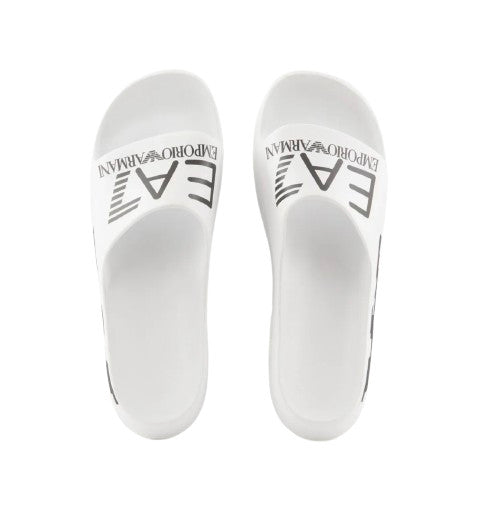 Slipper uomo EA7 Emporio Armani white/ black US25EA06 XBP008