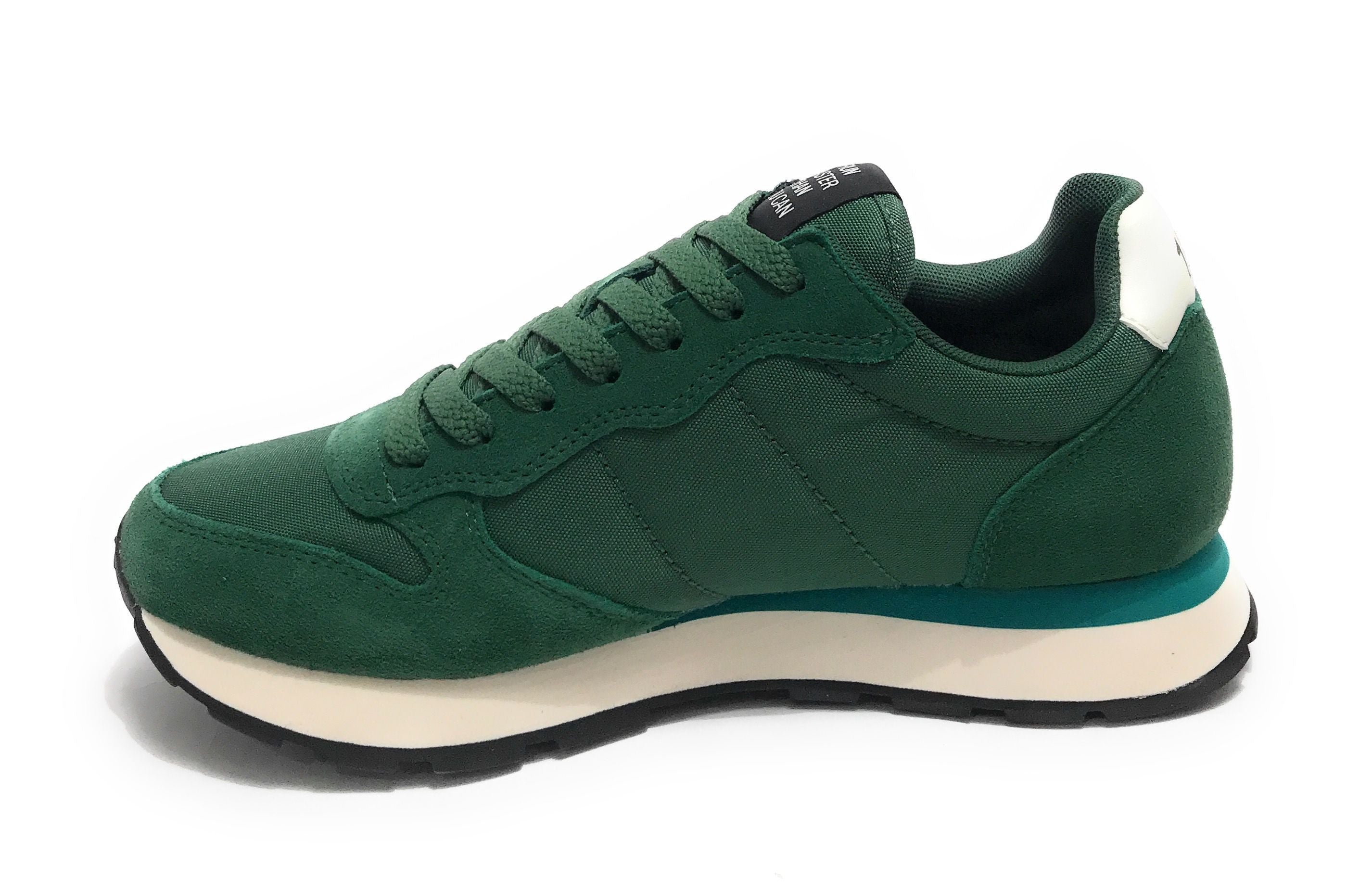Sneaker running Sun68 Tom Solid verde scuro U26SU11 Z45101