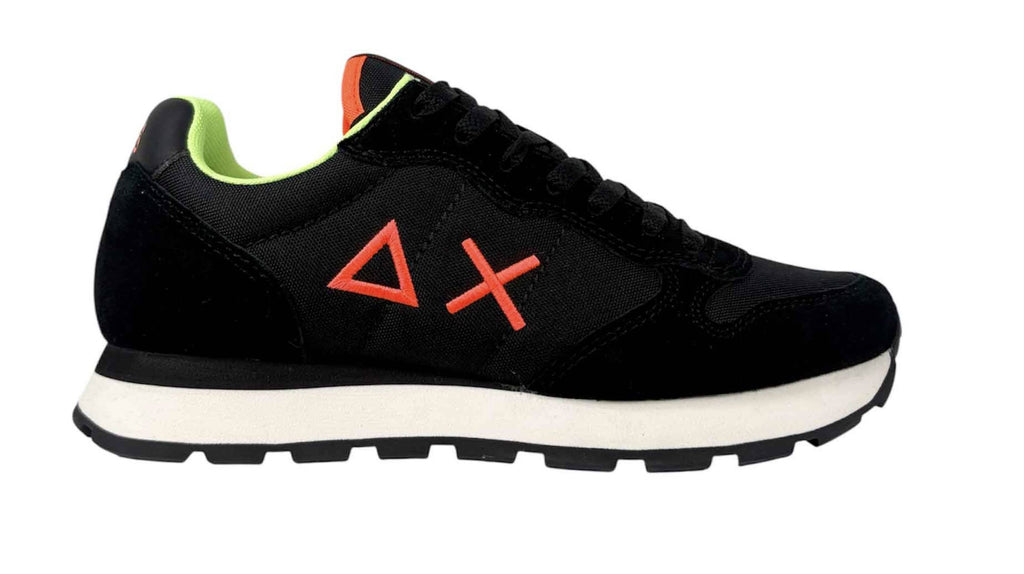 Sneaker running Sun68 Tom Fluo nero U26SU17 Z45102