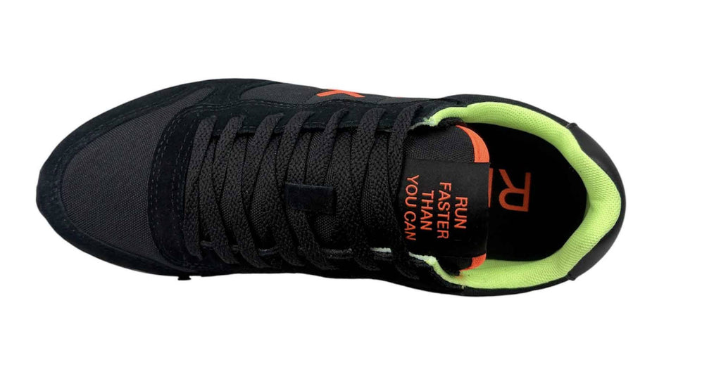 Sneaker running Sun68 Tom Fluo nero U26SU17 Z45102