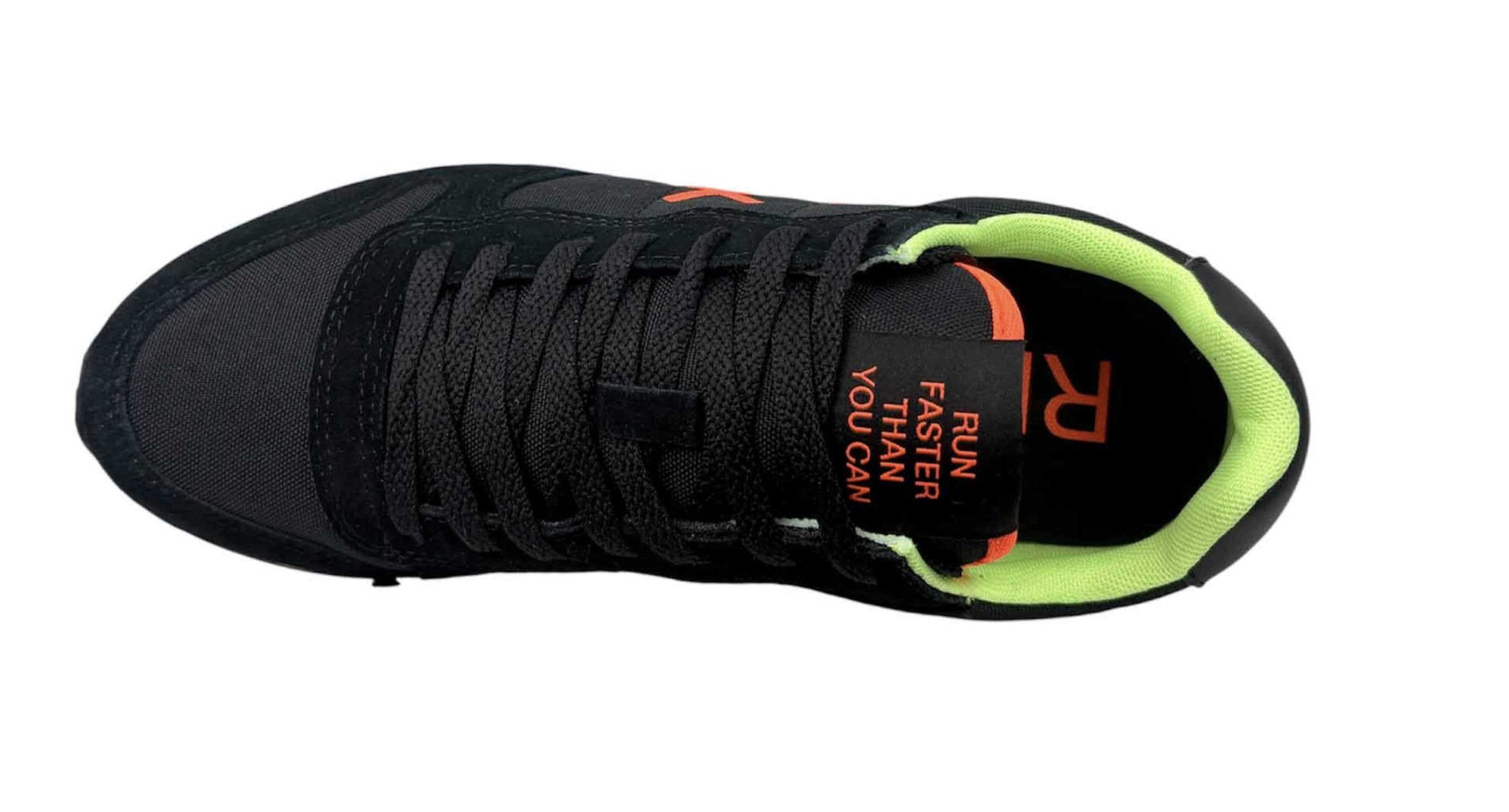 Sneaker running Sun68 Tom Fluo nero U26SU17 Z45102