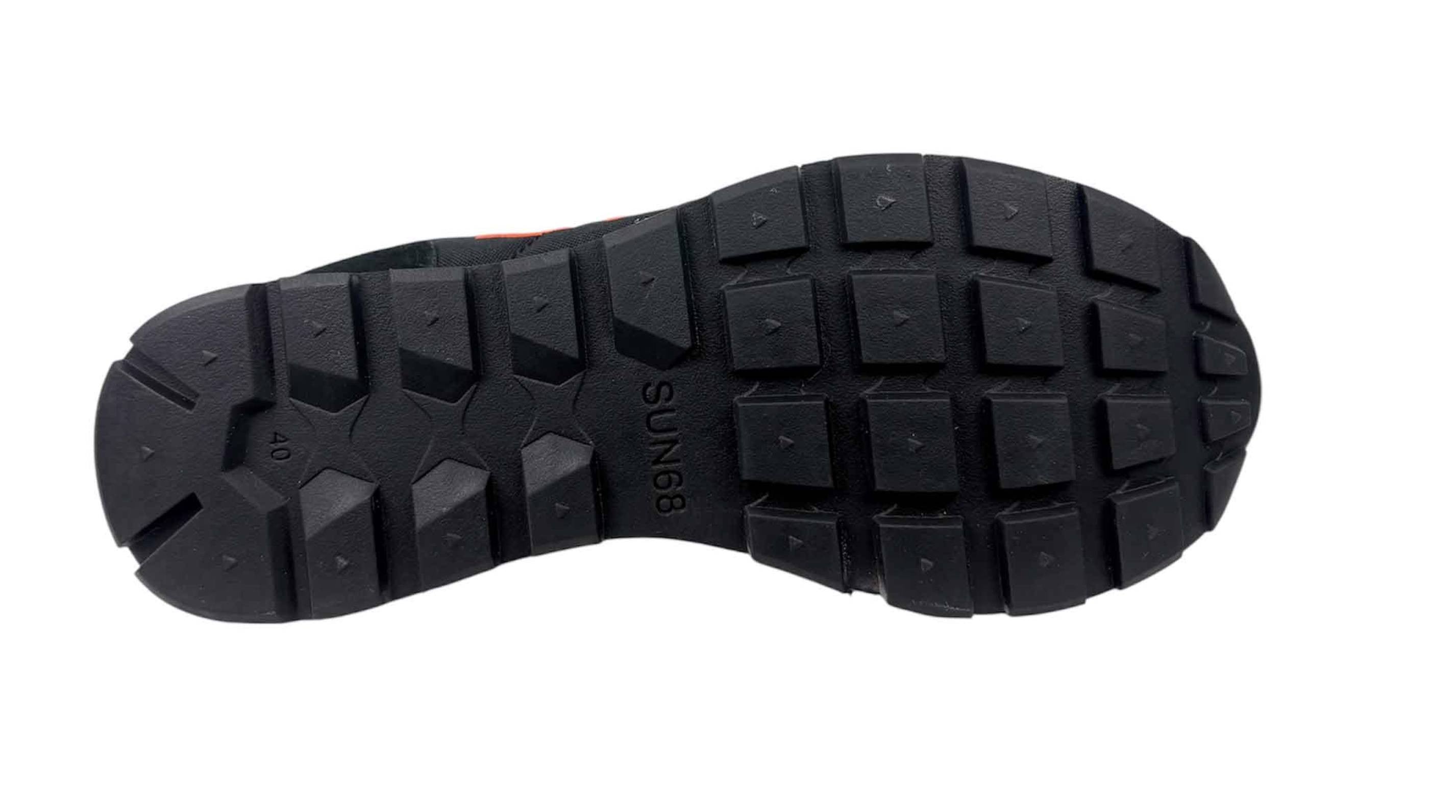 Sneaker running Sun68 Tom Fluo nero U26SU17 Z45102
