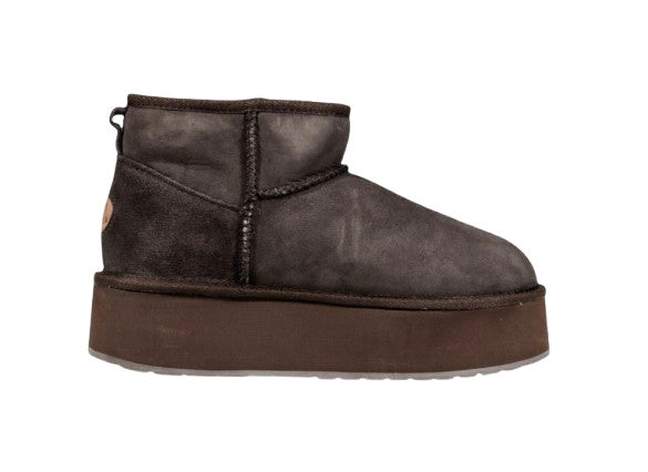 Stivaletto EMU Stinger Micro Flatform 2.0 - Chocolate D26EM09 W13296