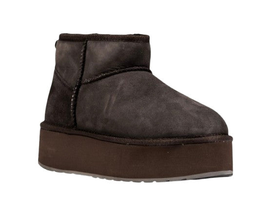 Stivaletto EMU Stinger Micro Flatform 2.0 - Chocolate D26EM09 W13296