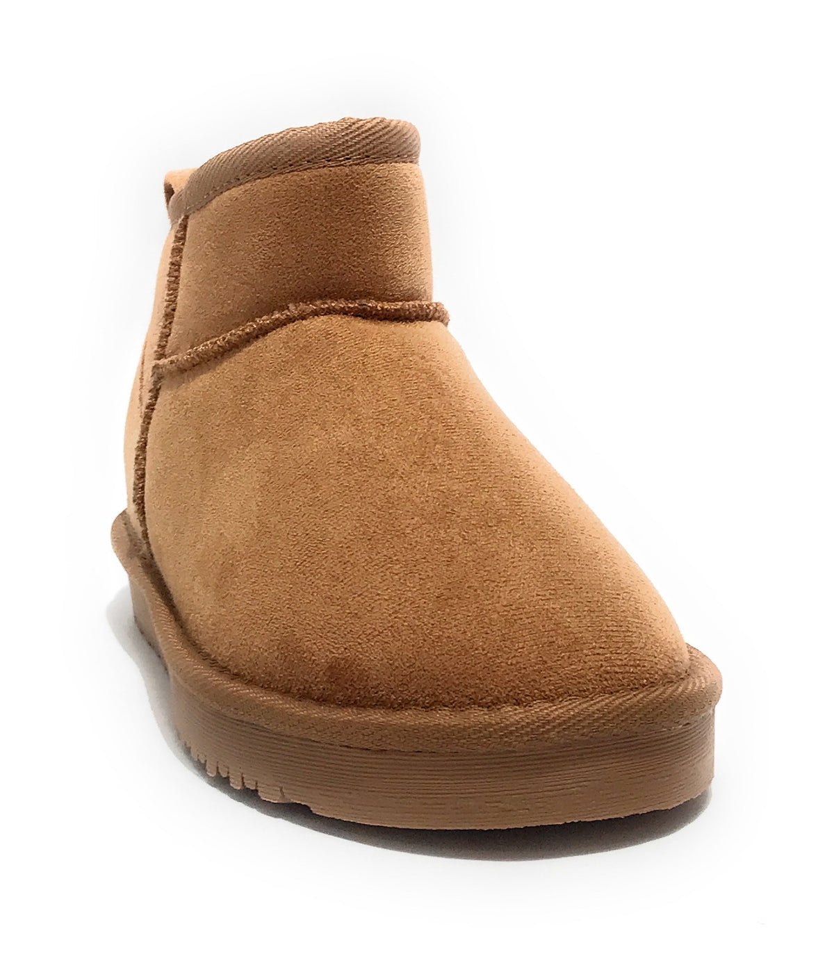 Scarpe donna Gold&gold stivaletto ecopelle scamosciata camel D26GG28 FL236