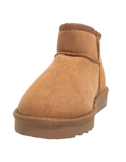 Scarpe donna Gold&gold stivaletto ecopelle scamosciata camel D26GG28 FL236