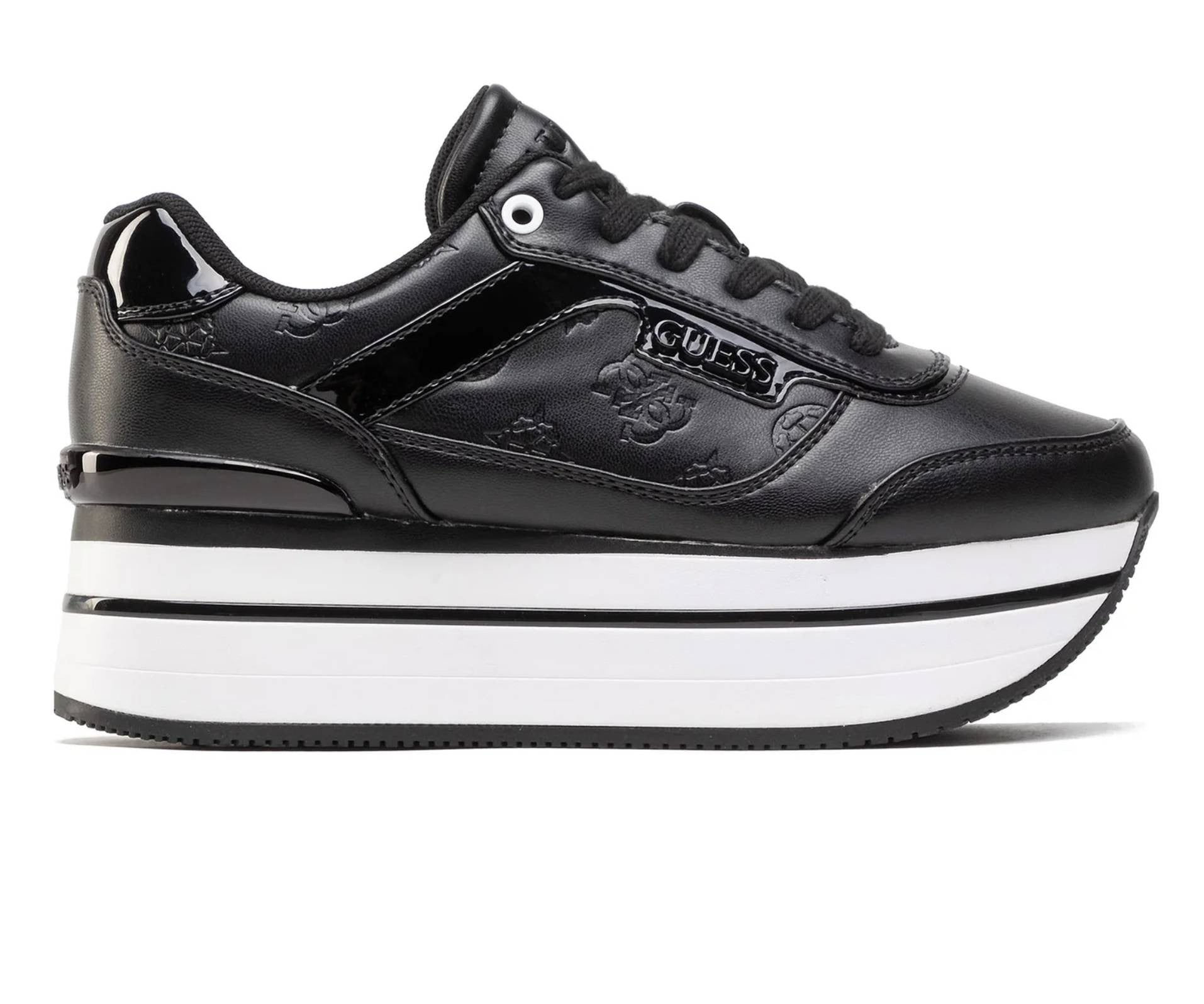 Sneaker donna Guess Hansin black D26GU16 FL5HNSPEL12