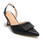 Scarpe donna Gold&gold decollete tallone aperto tc 80 nero GP23-201 DS23GG01
